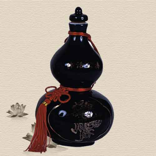 濟公瓷酒壺